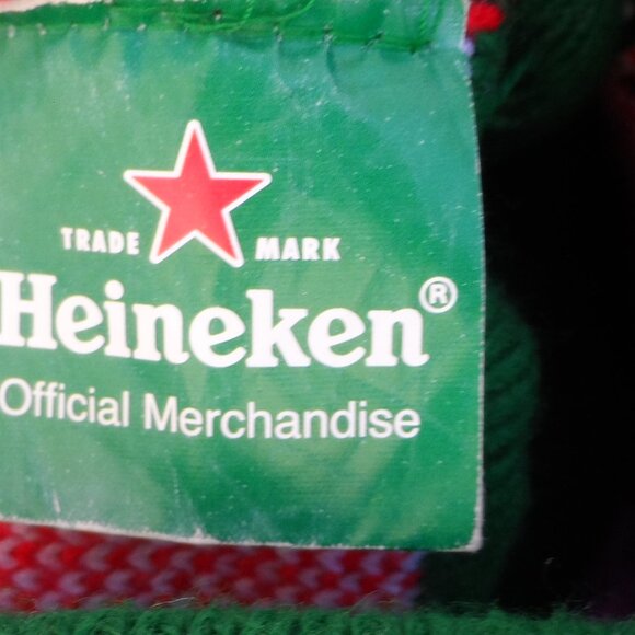 Adult Heineken Beanie / Toque with Pom Pom- NEW - Picture 3 of 6